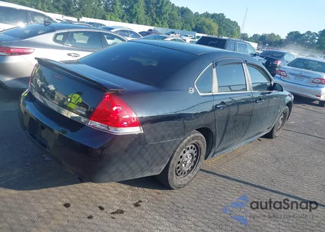 2010 Chevrolet Impala Police from USA, damaged, VIN 2G1WD5EM0A1204576